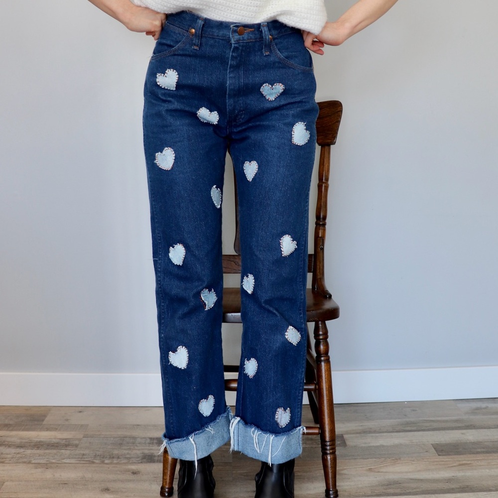 Vintage Heart Jeans